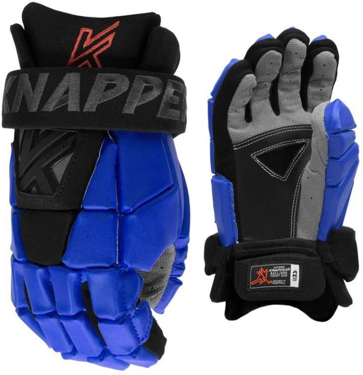 Knapper Hokejbalové rukavice AK5 SR modrá, 13", HS23