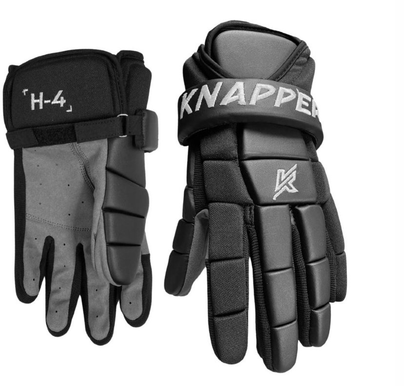 Knapper Hokejbalové rukavice H4 čierna, XS, HS25