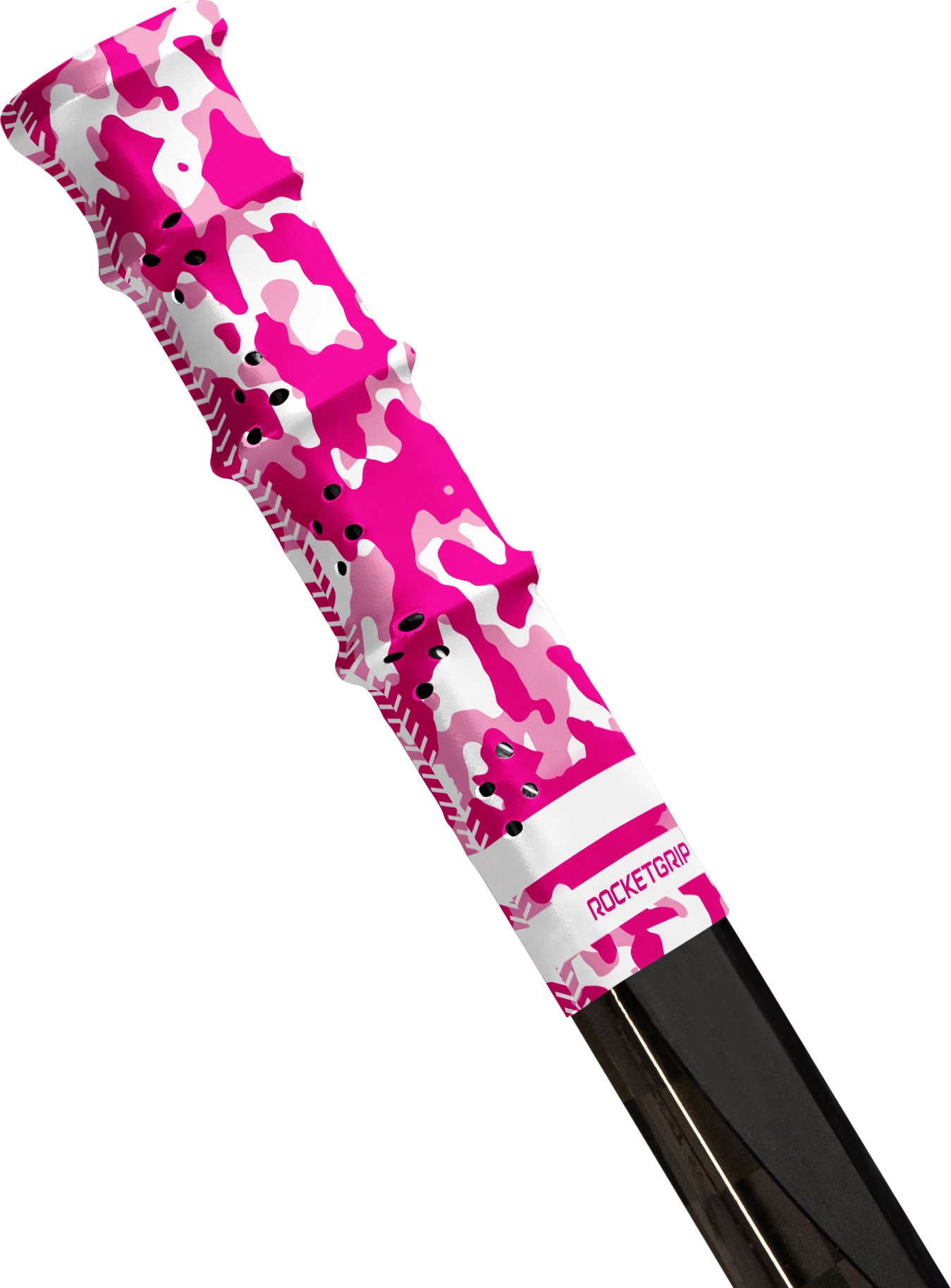 RocketGrip Koncovka hokejky Camo Grip ružová, HS25
