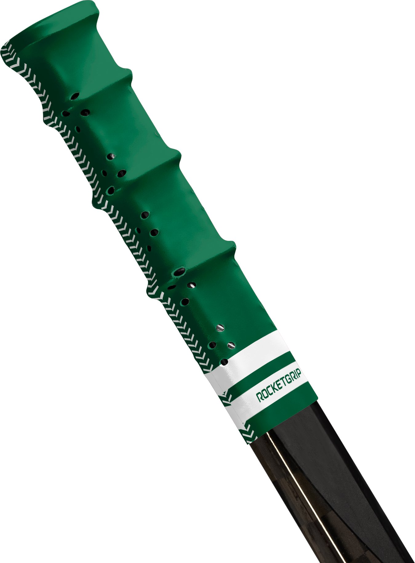 RocketGrip Koncovka Hole Color Grip zelená-biela, HS25