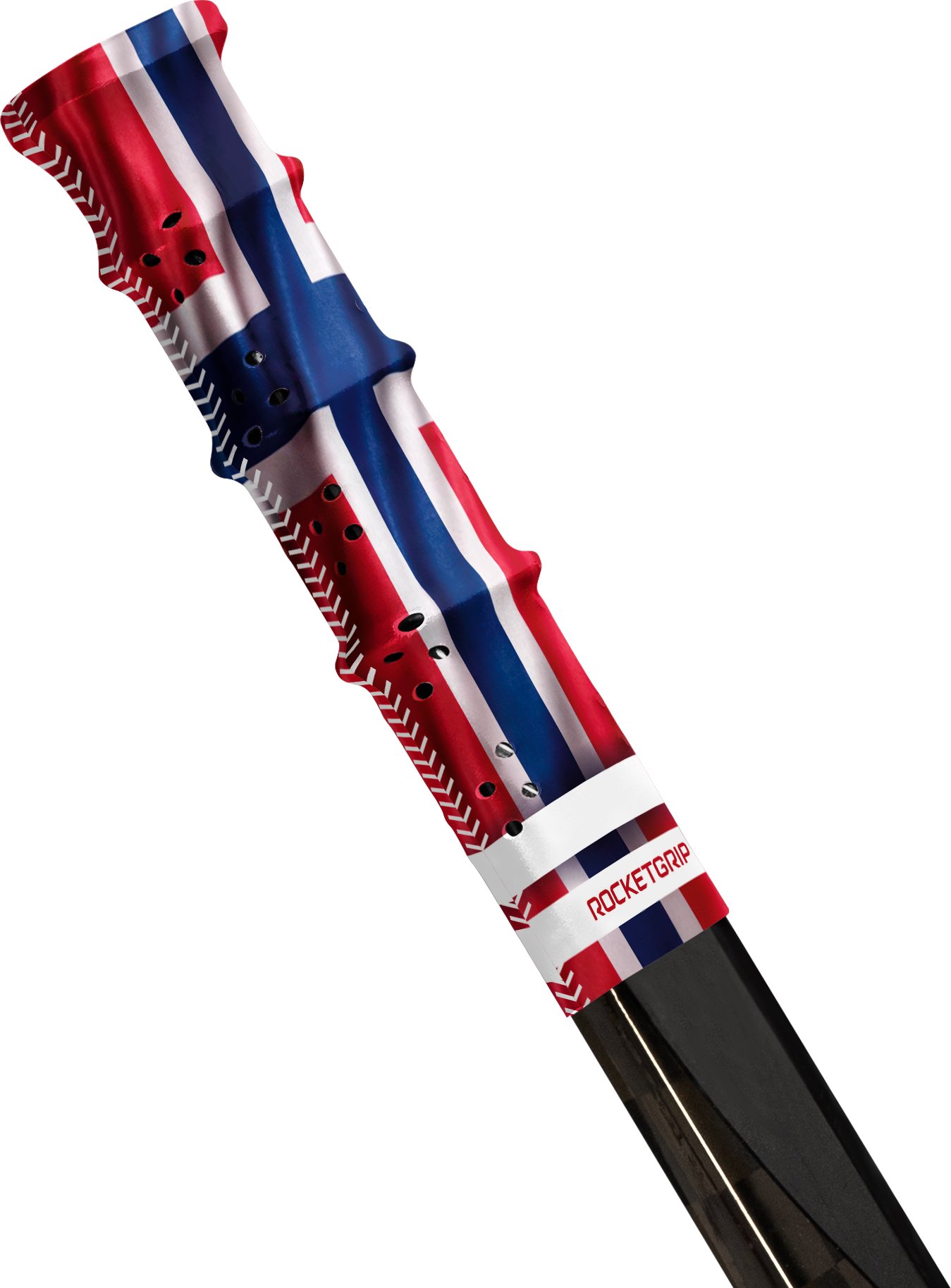RocketGrip Koncovka Hokejky Flag Grip Nórsko, HS25