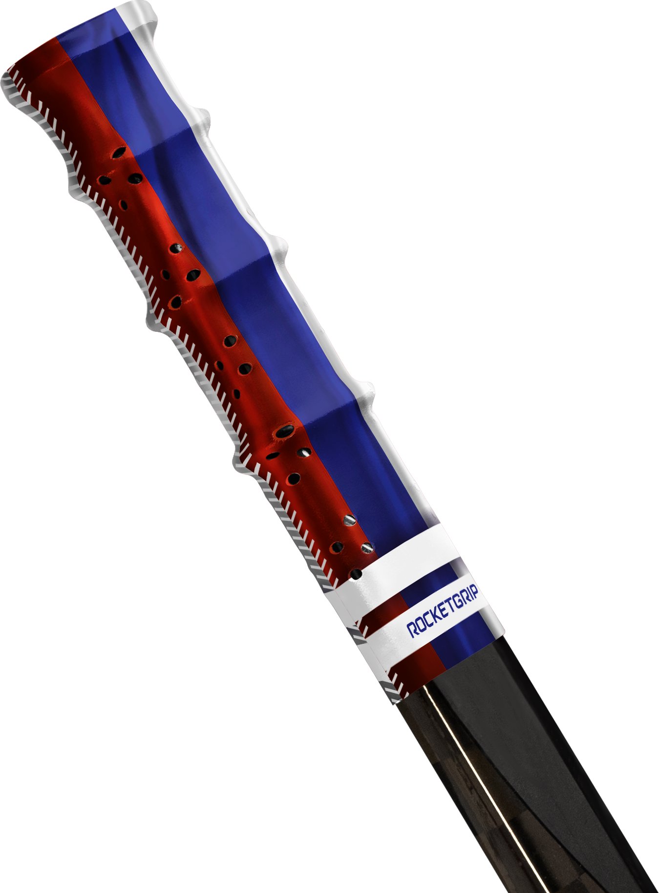 RocketGrip Koncovka Hokejky Flag Grip Rusko, HS25
