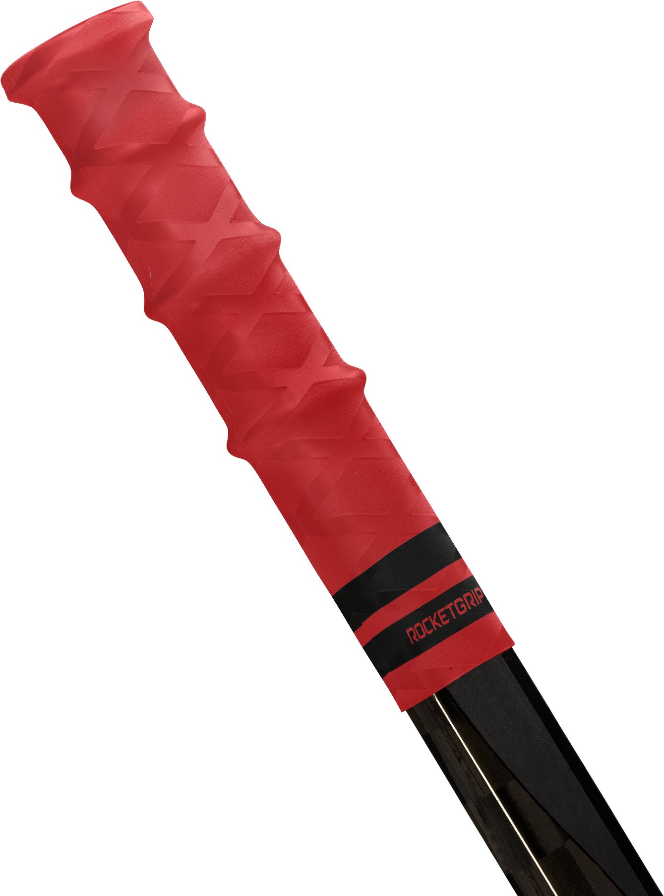 RocketGrip Koncovka Rubber Ultra Grip červená-čierna, Intermediate-HS25