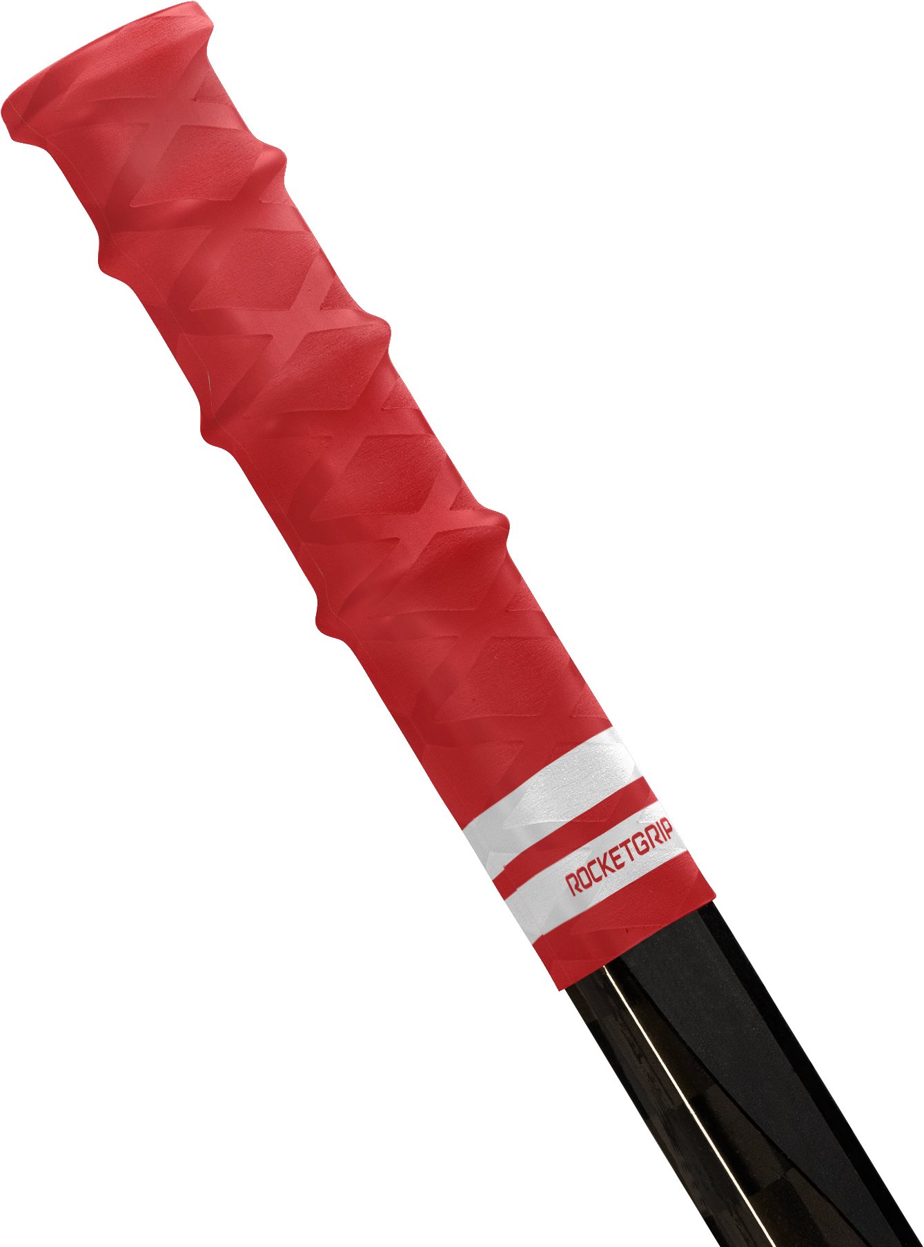 RocketGrip Koncovka Rubber Ultra Grip Červená-biela, Intermediate-HS25