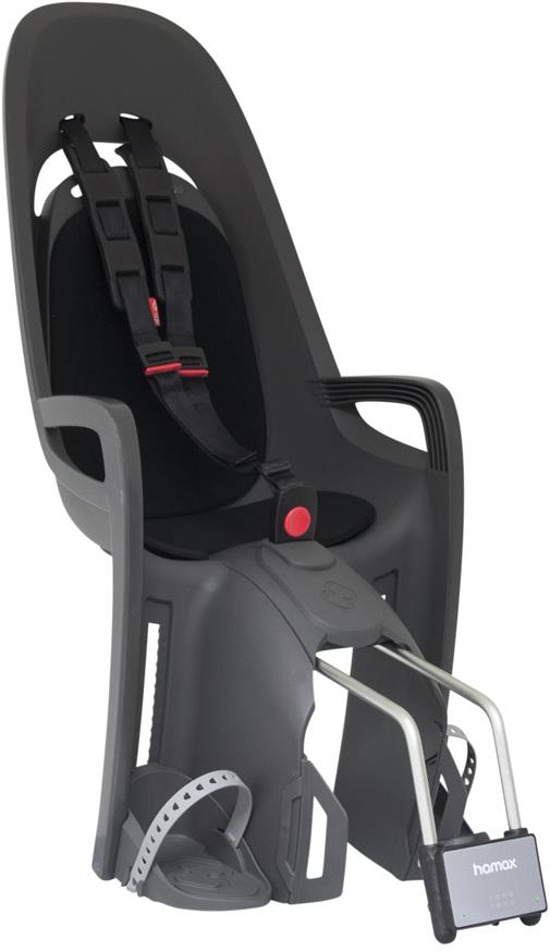 HAMAX Cyklosedačka s uzamykateľným zámkom Zenith grey/black