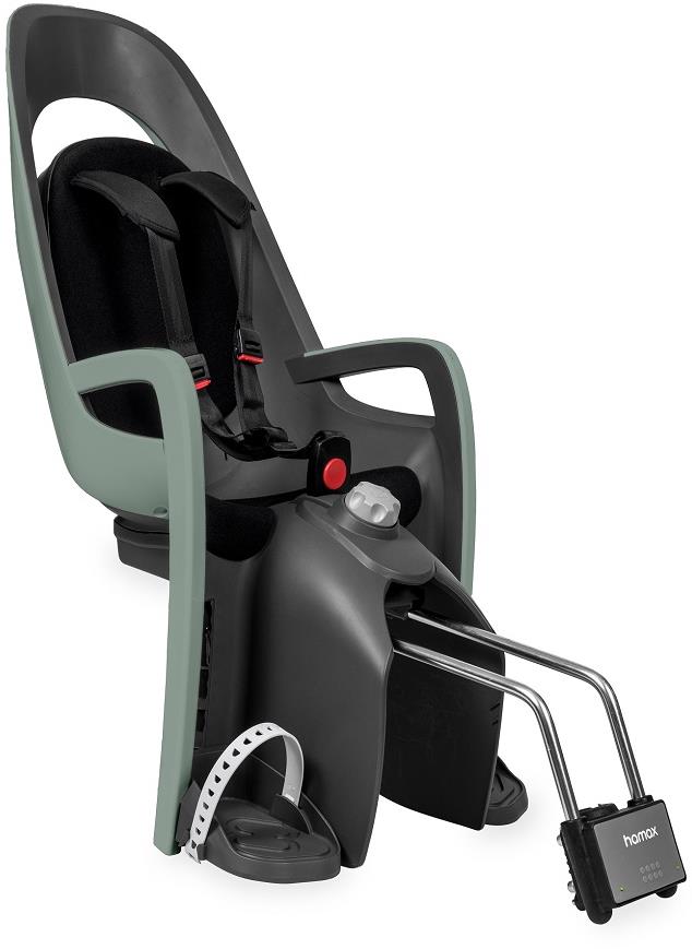 HAMAX Cyklosedačka s uzamykateľným zámkom Caress Green/Black
