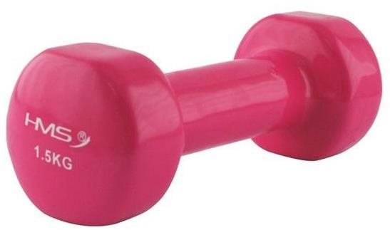 Liatinová činka pokrytá vinylom HMS 1,5 kg