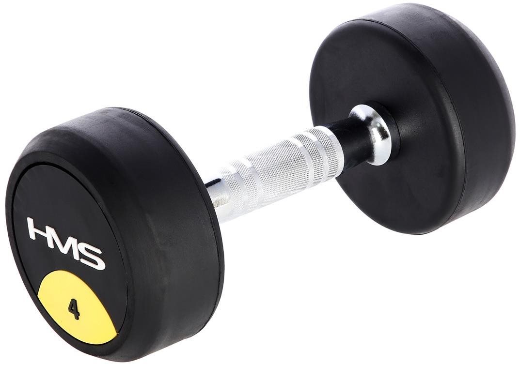 Pogumovaná jednoručná činka HMS HG Pro 4 kg