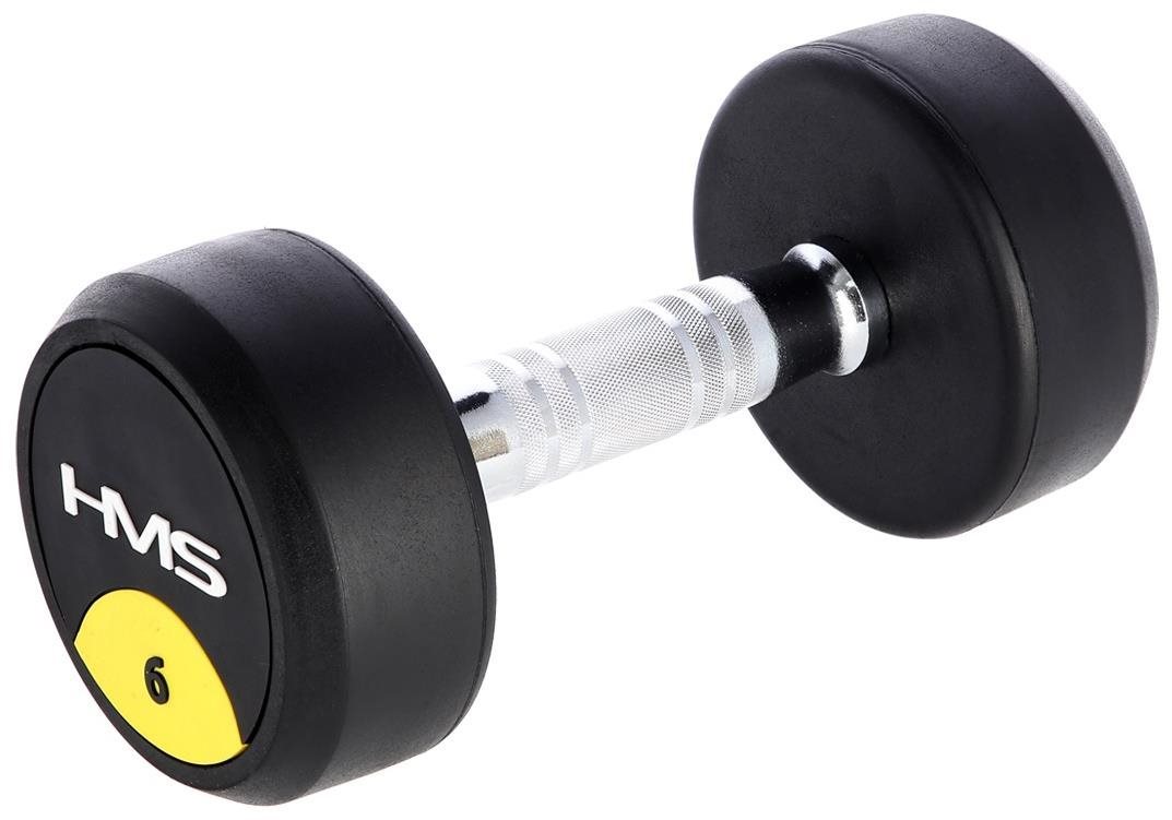 Pogumovaná jednoručná činka HMS HG Pro 6 kg