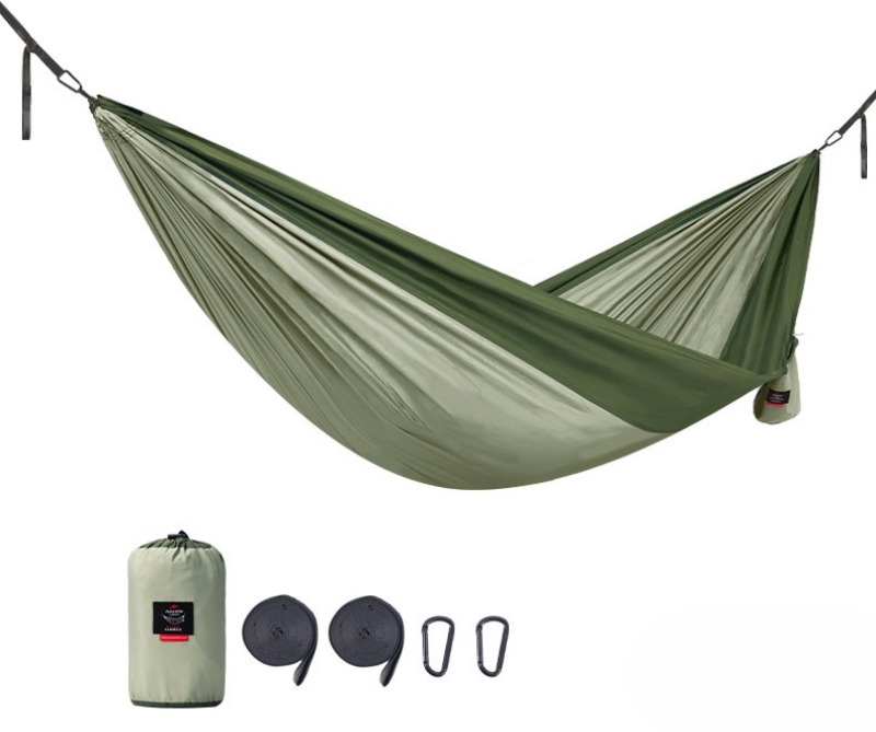 Naturehike hamaka s popruhmi na upevnenie pre 2 osoby 690 g – zelená