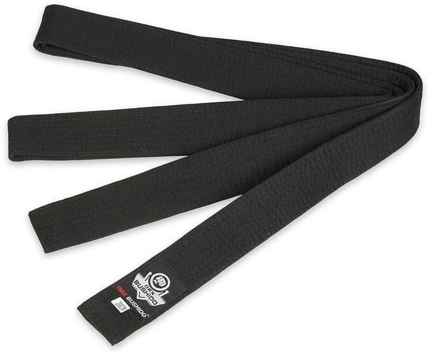 DBX Bushido OBI-BK 260 cm čierny pás ku kimonu