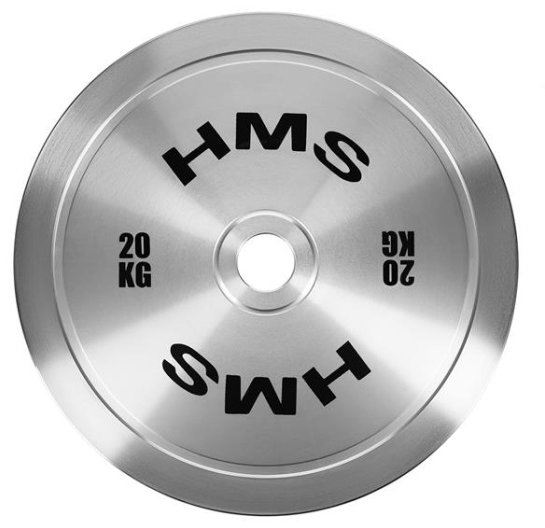 HMS Oceľový olympijský kotúč TOS200 20 kg