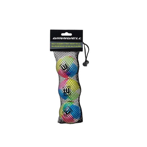 Winnwell Loptička Dúhová (3 pack), Mix, Medium
