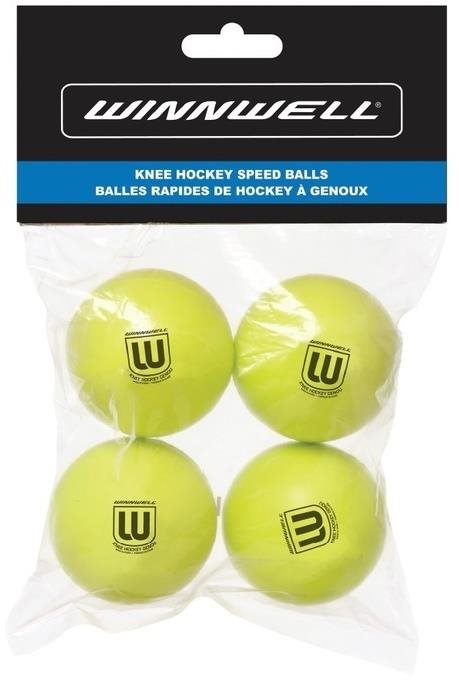 Winnwell Loptičky Speed žlté (4 pack)