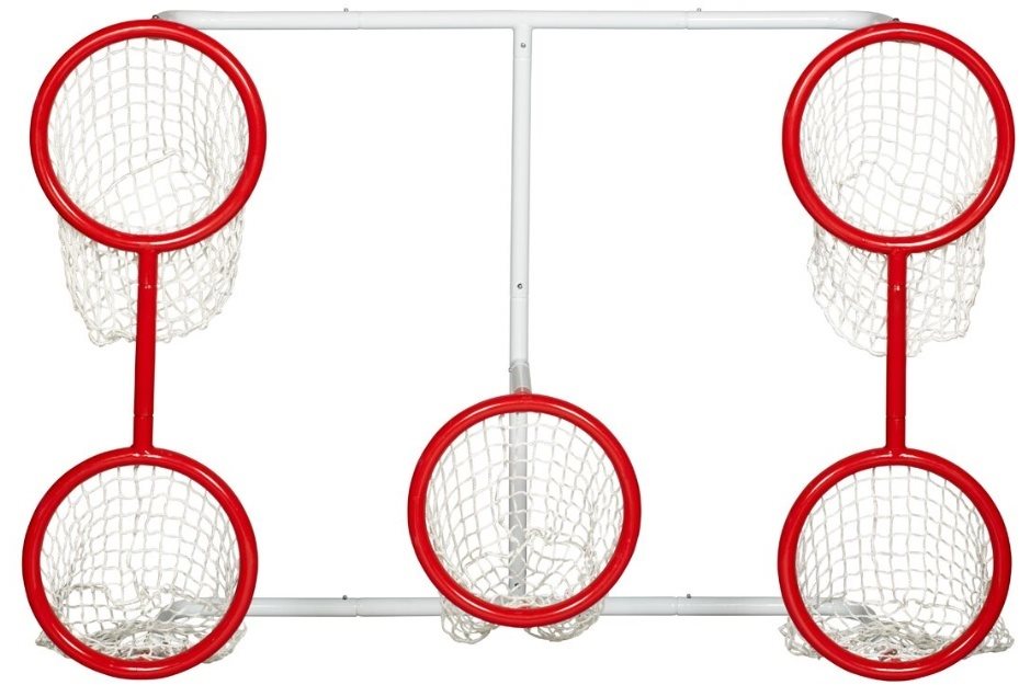 Winnwell 72" Heavy Duty 5-Hole Skill Net, Heavy Duty