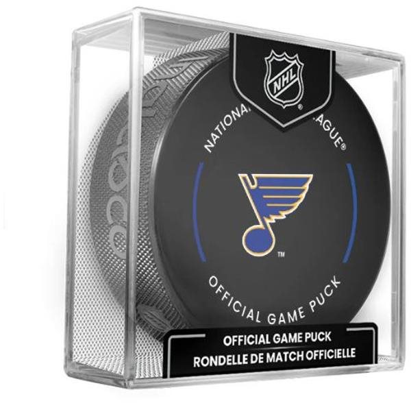 InGlasCo NHL Official Game Puck 1 ks St. Louis Blues