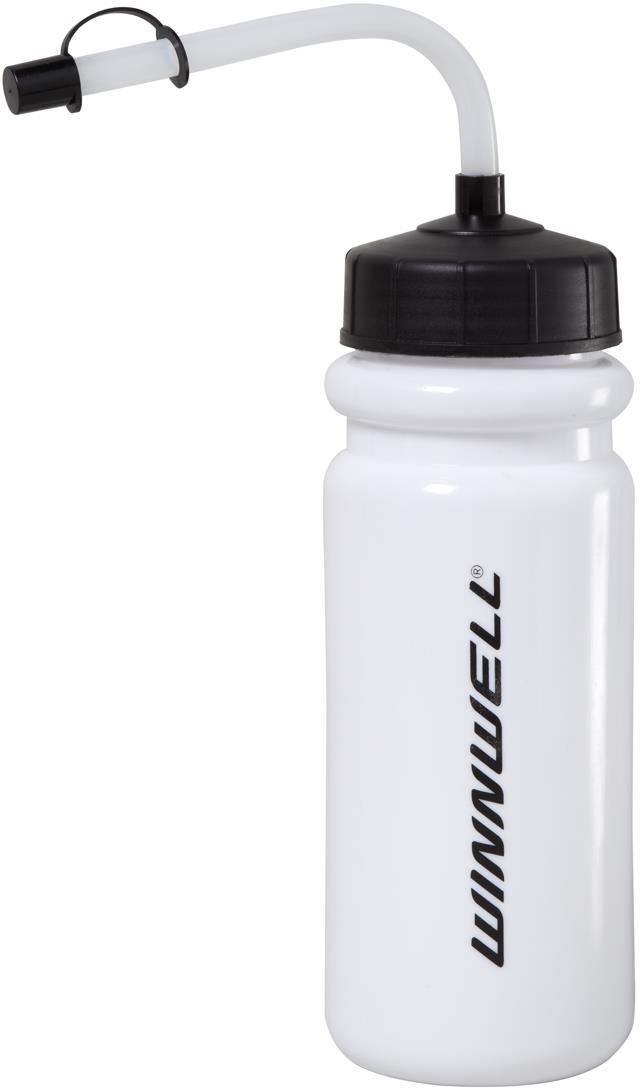 Winnwell Hokejová fľaša 650 ml so slamkou a s logom
