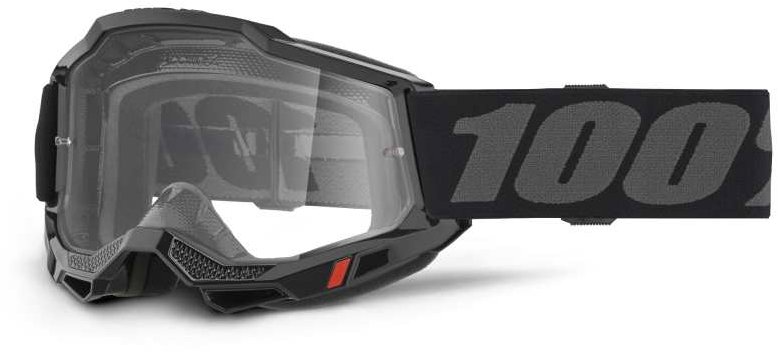 100% Speedlab Accuri 2 Goggle Black Clear Lens