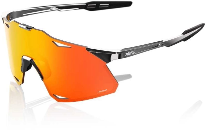 100% Speedlab Hypercraft Black Chrome HiPER Red Mirror