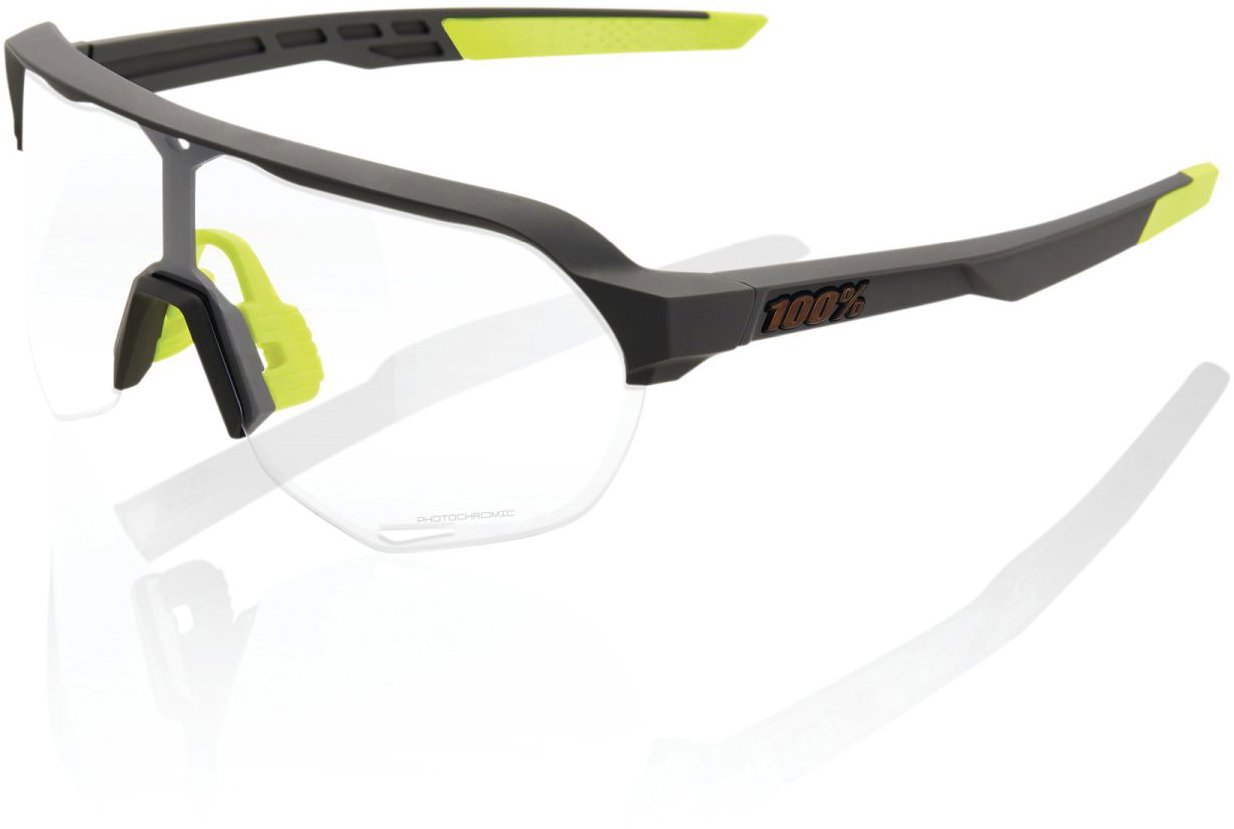 100% Speedlab S2 Soft Tact Cool Grey Photochromic Lens