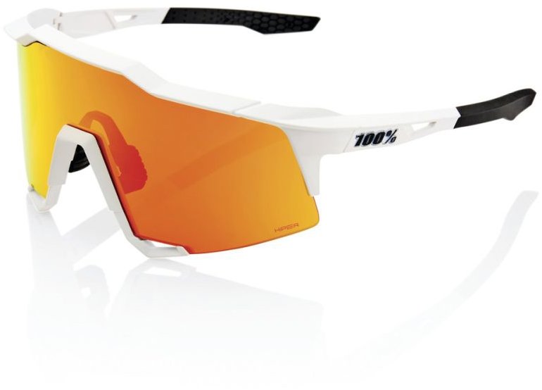 100% Speedlab Speedcraft Soft Tact Off White HiPER Red Multilayer Mirror Lens