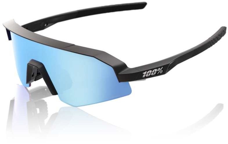 100% Speedlab Slendale XS Matte Black HiPER Blue Multilayer Mirror