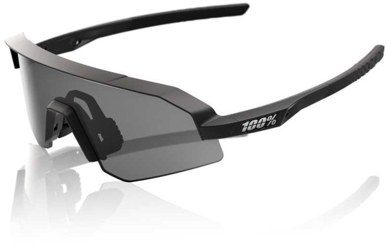 100% Speedlab Slendale XS Matte Black Smoke Lens