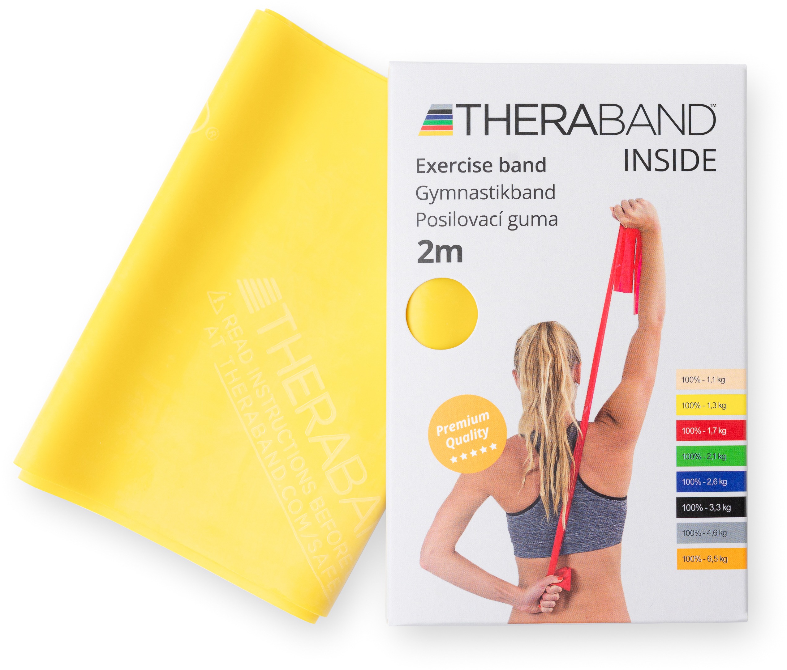 Thera-Band 2 m žltá