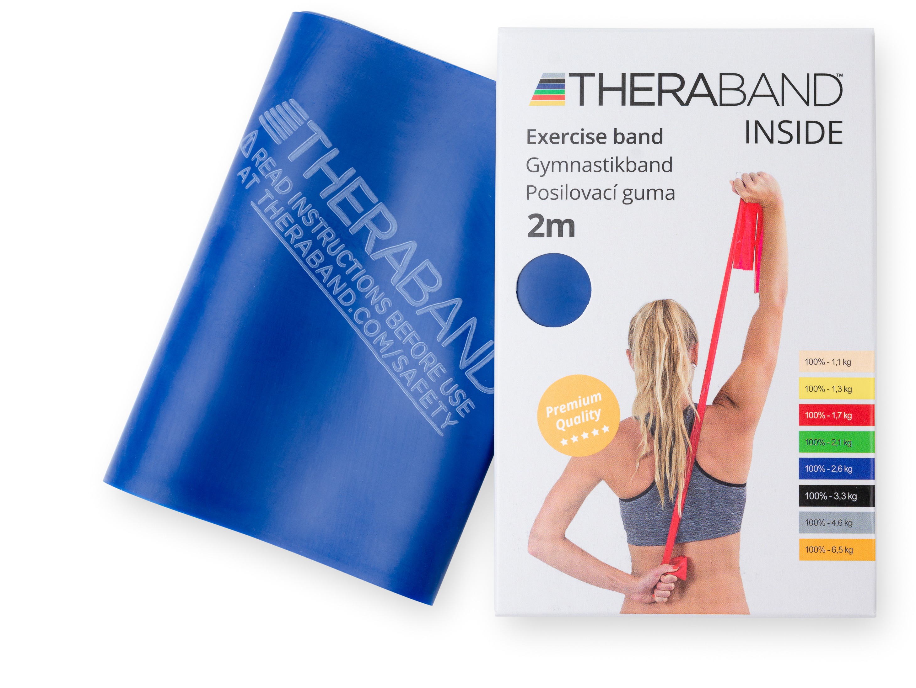 Thera-Band 2 m modrá