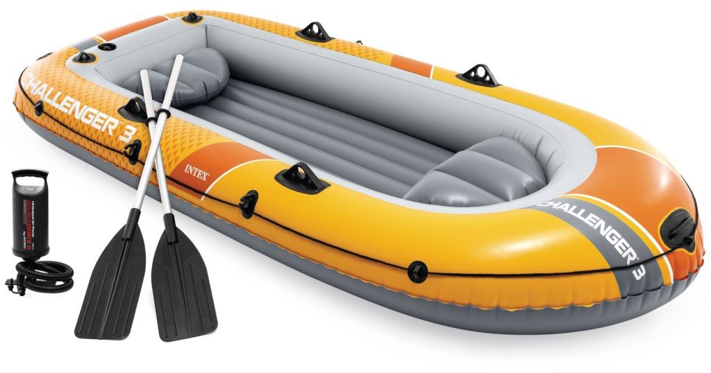 INTEX Challenger 3 Boat Sada