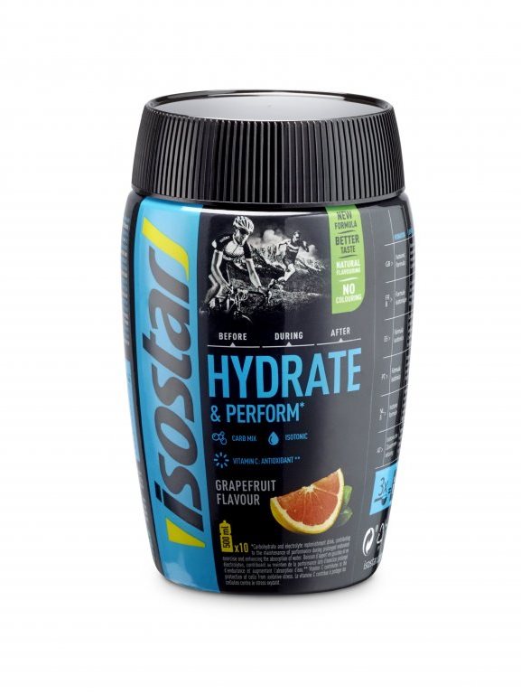 Isostar 400 g powder hydrate & perform, grapefruit