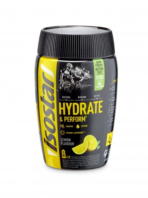 Isostar 400 g powder hydrate & perform, citrón