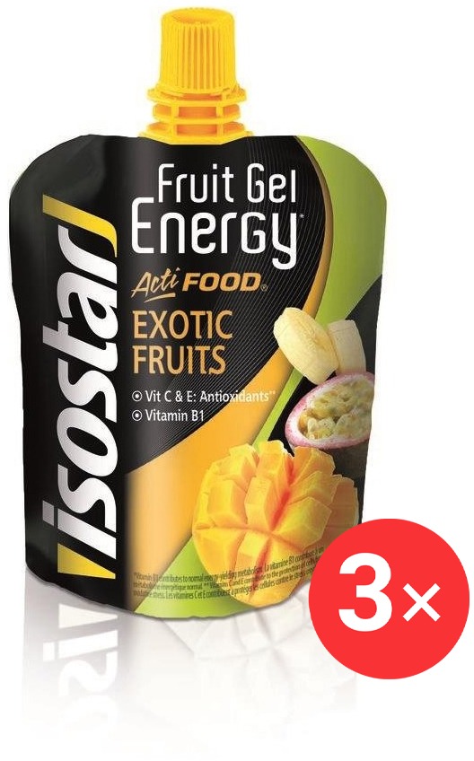Isostar Actifood 3× 90 g, Exotic