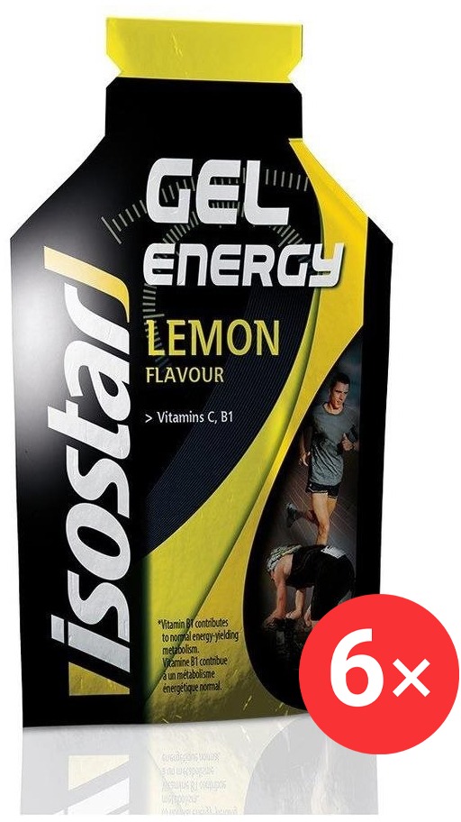 Isostar Energy gél 6× 35 g, Lemon