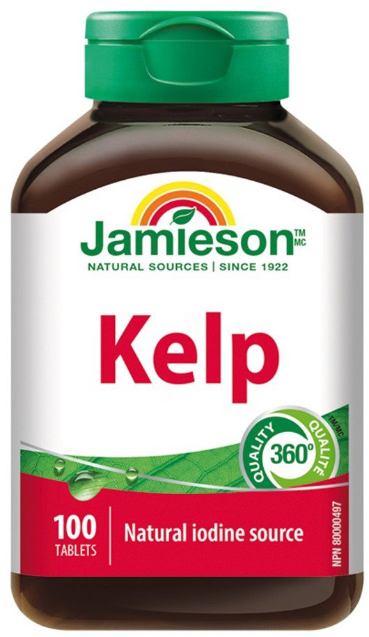 JAMIESON KELP Morské riasy 100 tabliet