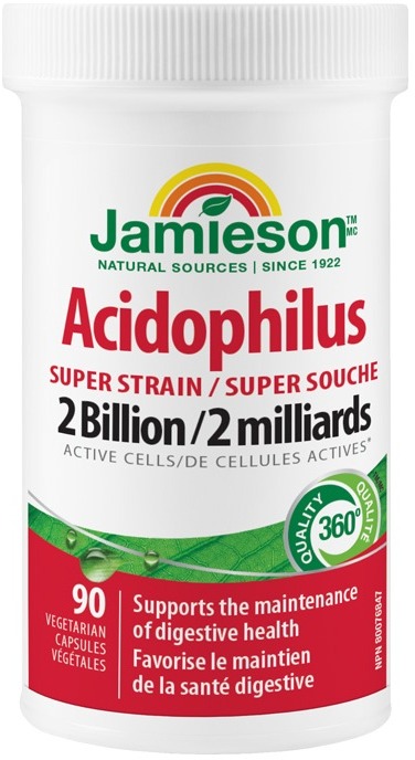 JAMIESON L. Super Acidophilus 10 kmeňov 90 kapsúl
