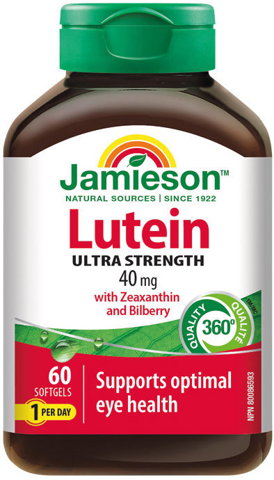 JAMIESON Lutein 40 mg 60 softgels