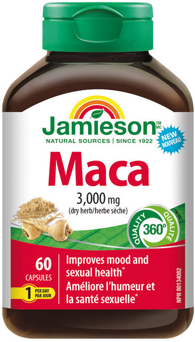JAMIESON Maca 3 000 mg 60 kapsúl