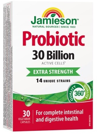 JAMIESON Probiotic 30 miliárd 14 kmeňov 30 kapsúl