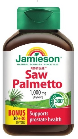 JAMIESON Saw Palmetto Prostease 30 + 30 kapsúl