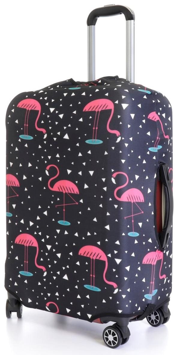 Obal na kufor T-class (plameniaky) Veľkosť XL (výška kufra cca 75 cm)