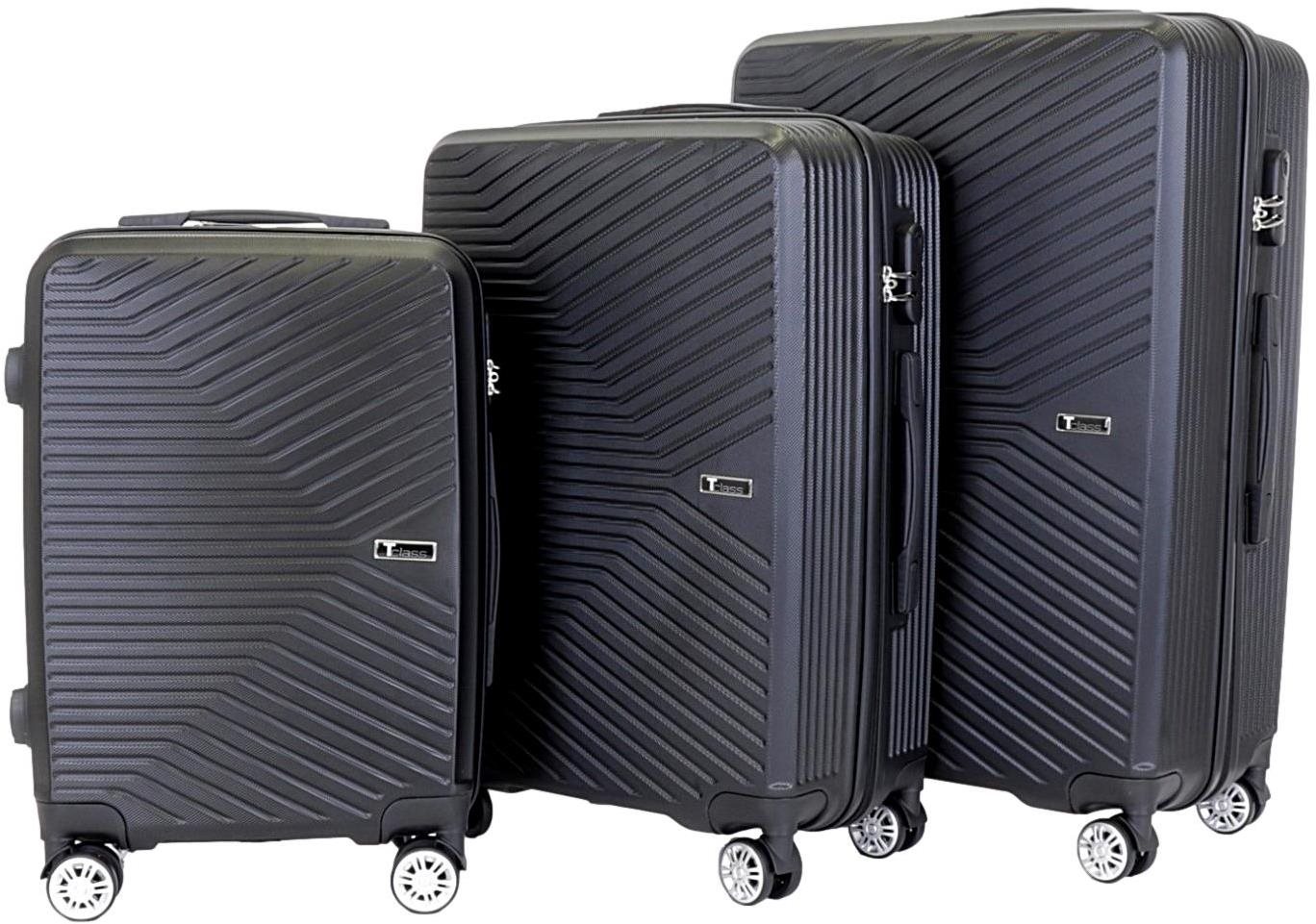 T-class® Súprava 3 kufrov VT21111, čierna