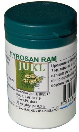 Jukl – Fyrosan RAM 50 tab.