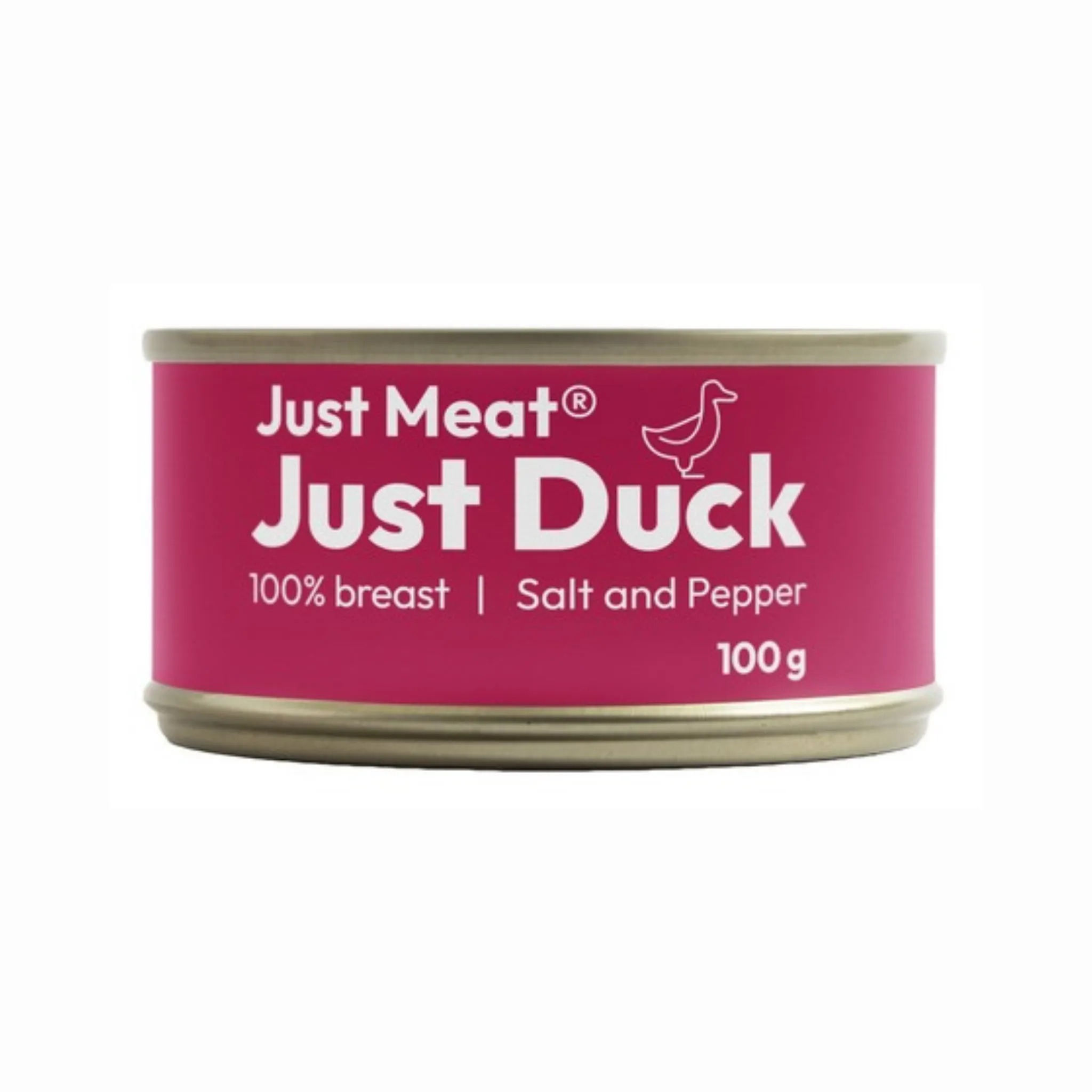 Just Meat Just Duck 12 x 100 g salt and pepper