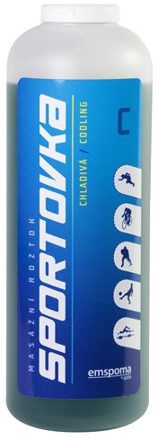 Sportovka Chladivá masážny roztok 550 ml