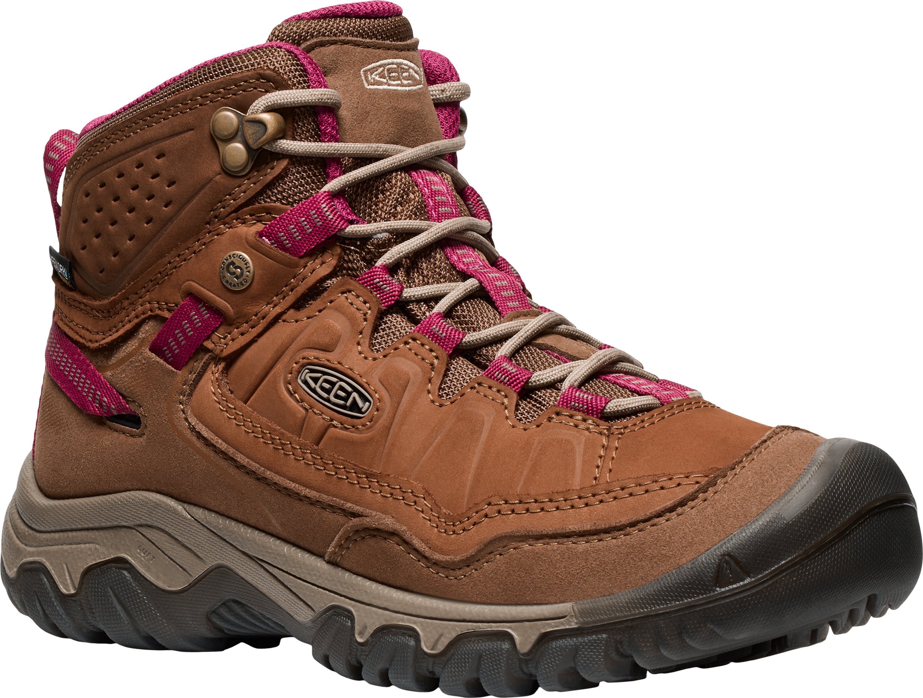 Keen Targhee IV Mid WP Women Bison/Beaujolais EU 38 / 238 mm