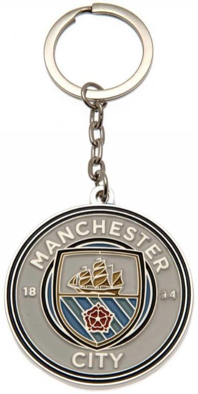 Manchester City FC: Crest – prívesok na kľúče