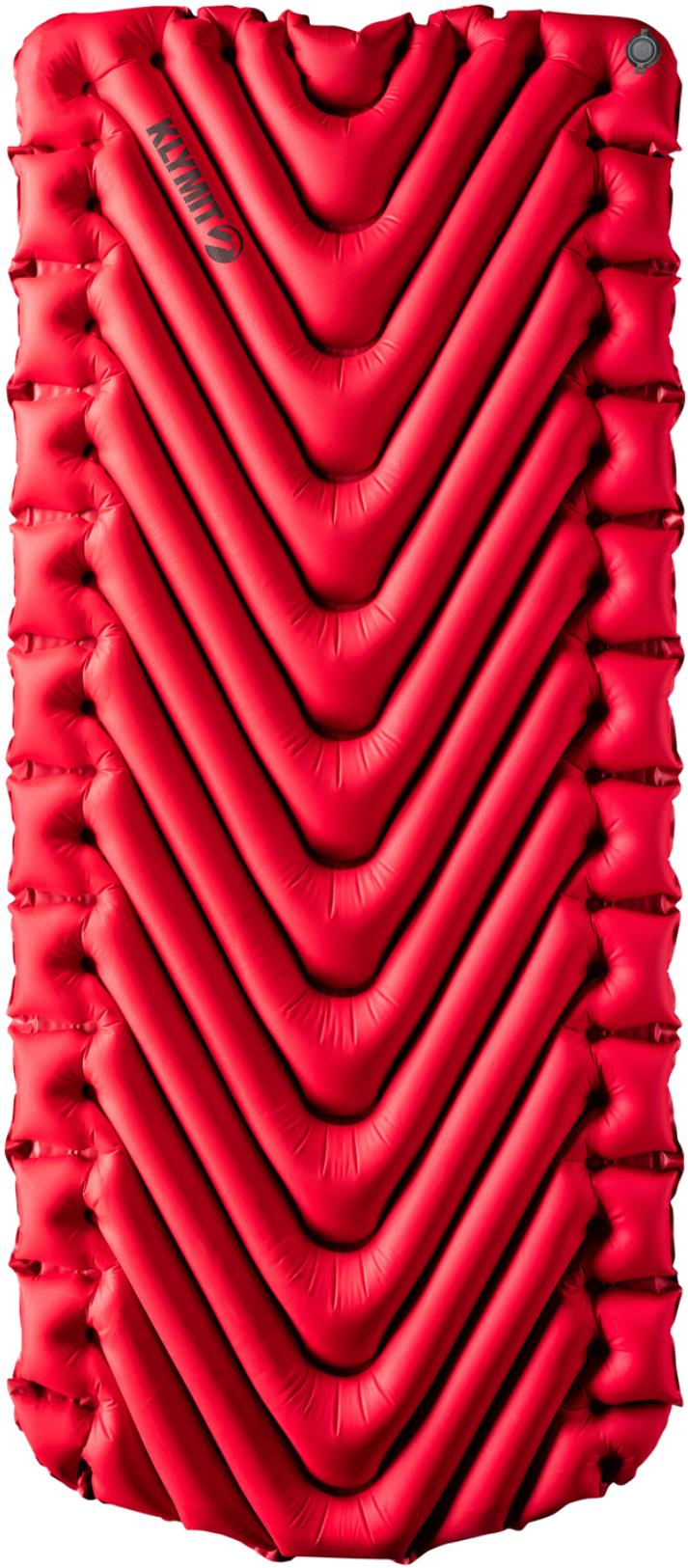 Klymit Insulated Static V Luxe Sleeping Pad – Red