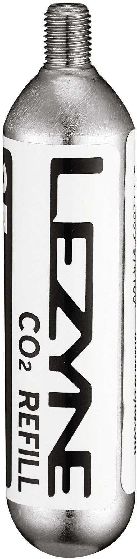 Lezyne CO2 bombička 16 G – 5 PACK Silver/ W/B Sticker