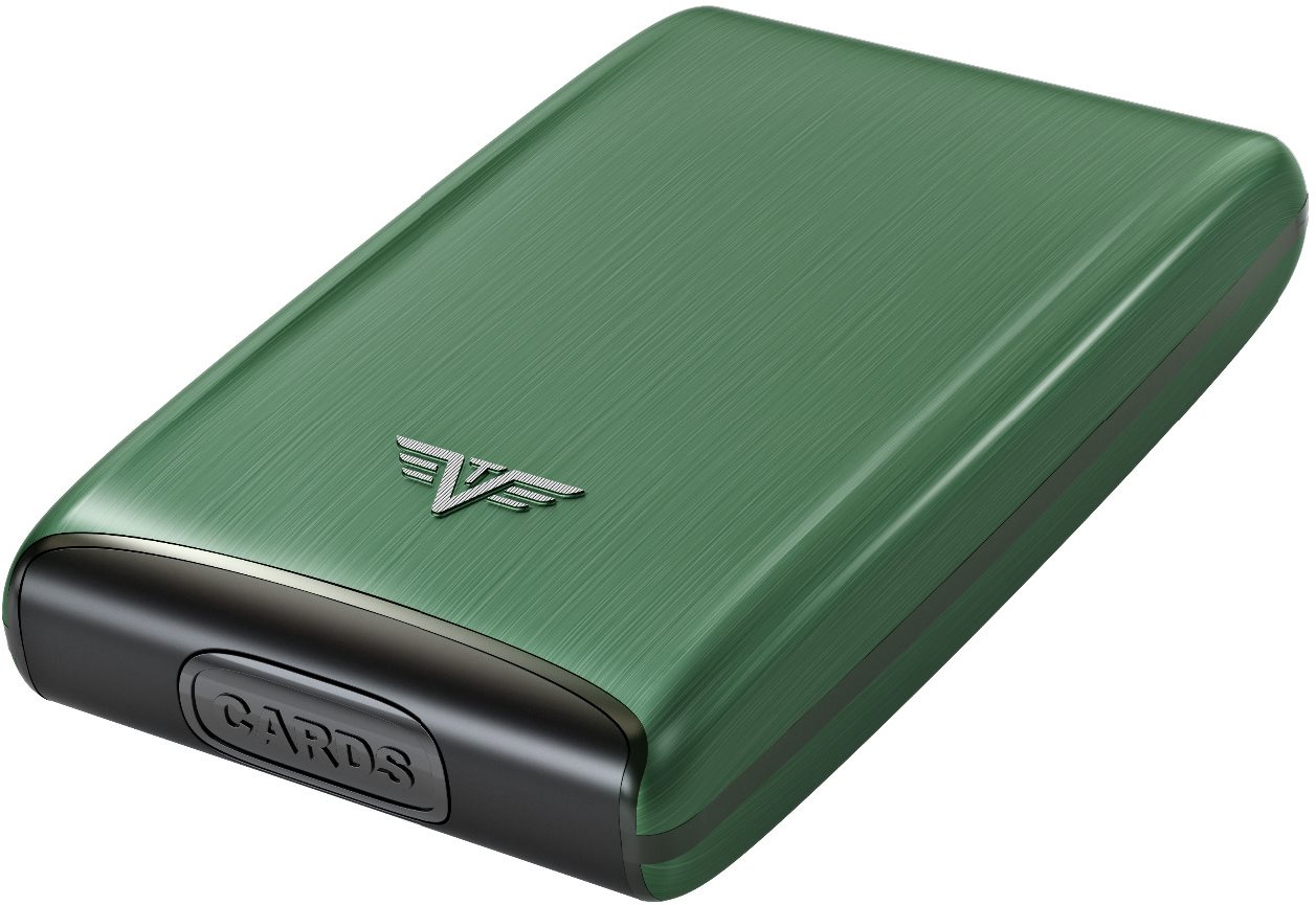 Tru Virtu Credit Card Case Razor - Green Hunt